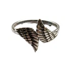 Vintage 925 Sterling Silver Avon Angel Wings Ring Sz 9.75