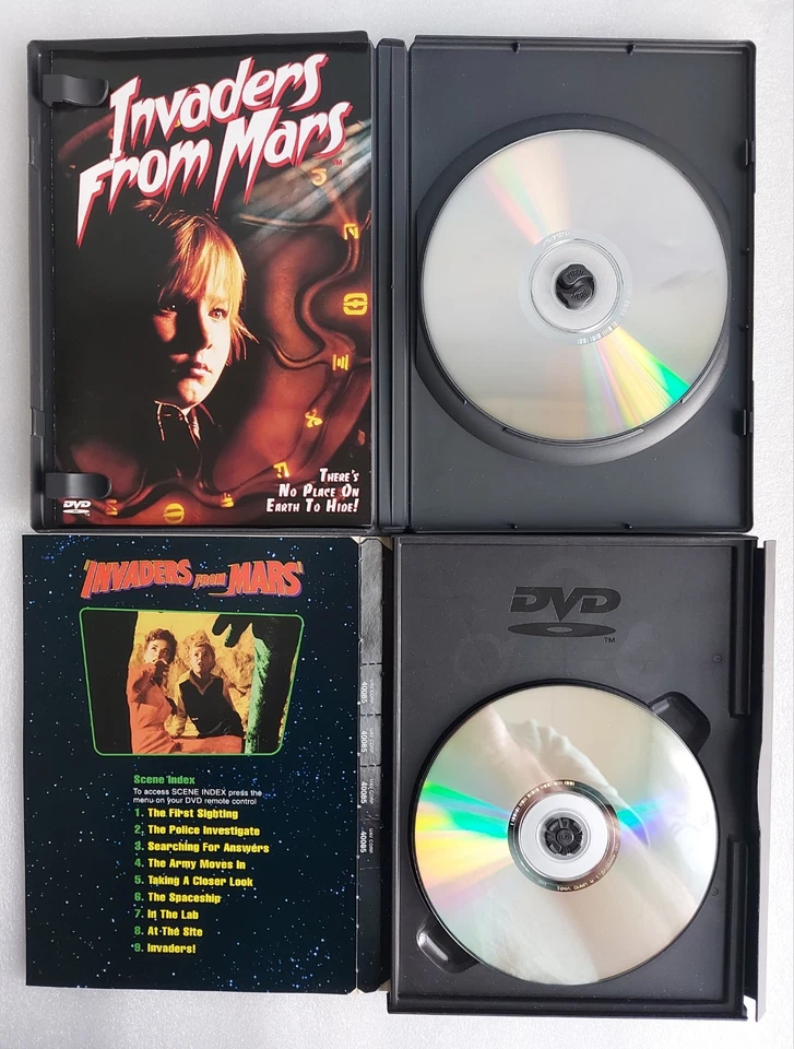 Invaders From Mars. (DVD, 1997) Anchor Bay. Two Movies, Sci-fi Film. - Image 4 of 4