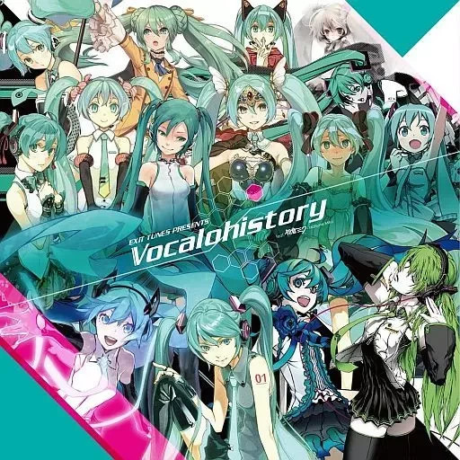 アニメ EXIT TUNES PRESENTS Vocalohistory Exit Tunes Presents Vocalohistory Feat. Hatsune Miku CD From Japan
