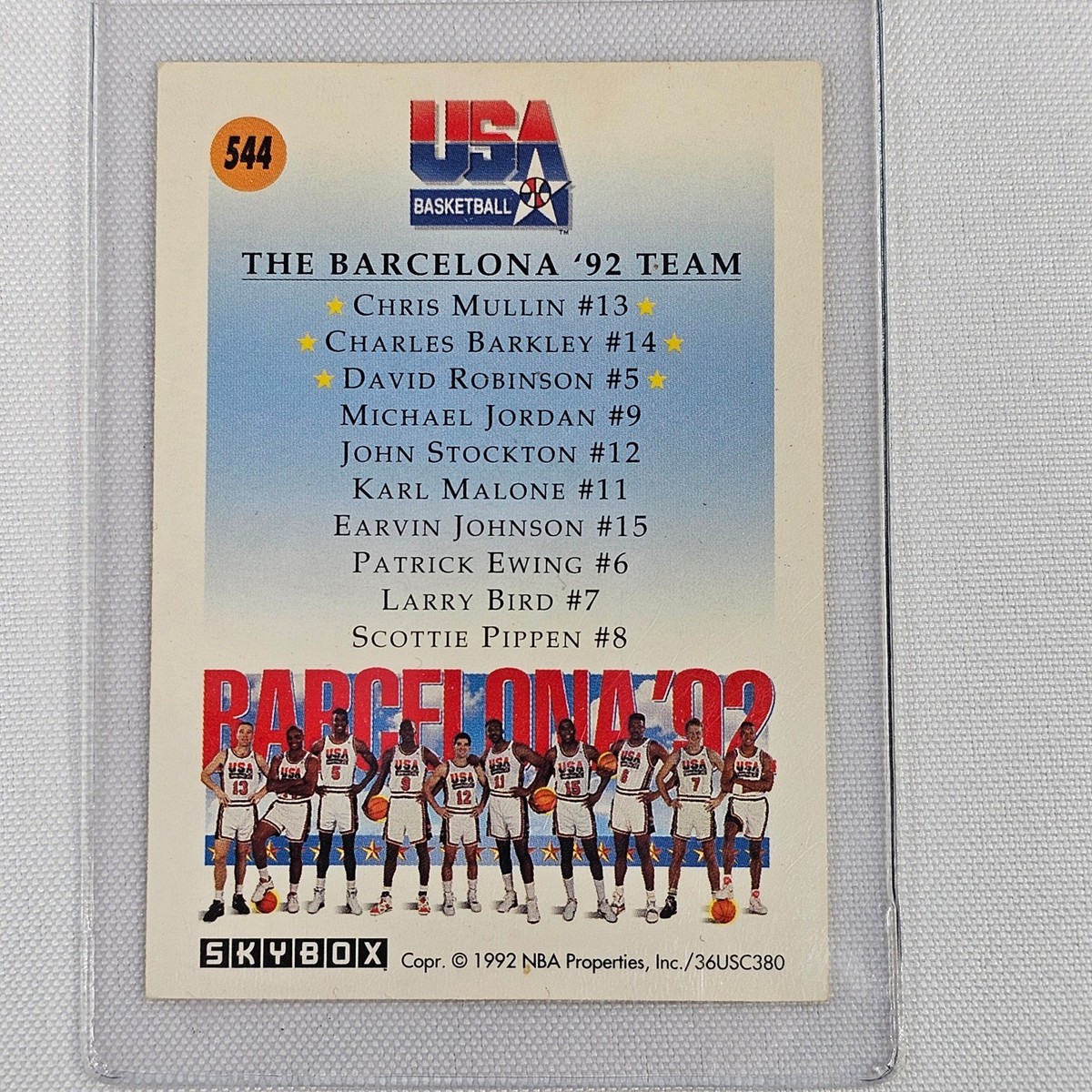 ドリームチーム バルセロナ92 パズル 1992 SkyBox USA Basketball Dream Team Barcelona 92 Puzzle Cards