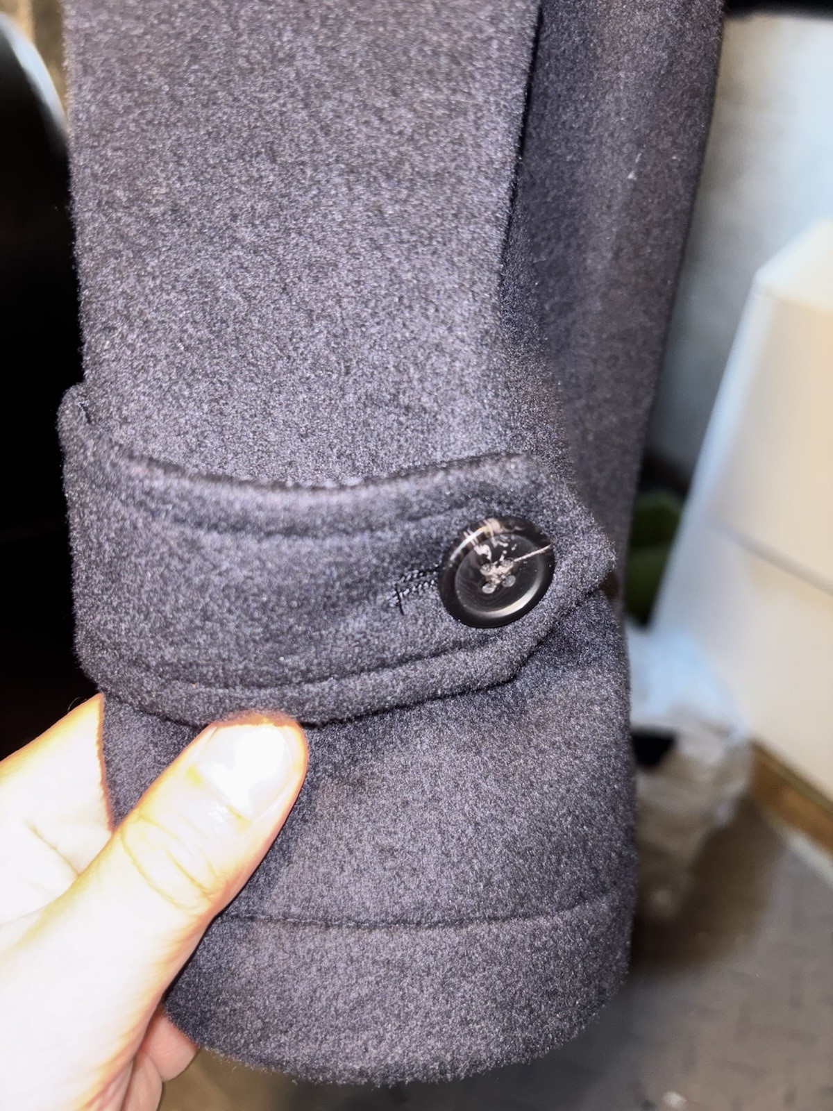 ALTRA Cappotto doppiopetto uomo Lauren Ralph Lauren vestibilità classica taglia 44S