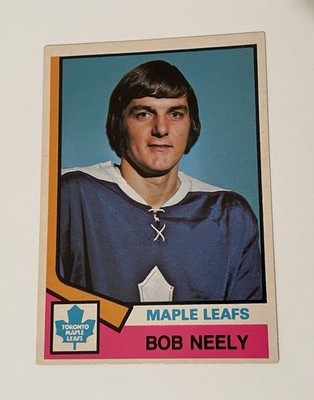 1974-75 O-Pee-Chee #272 Bob Neely ROOKIE - Toronto Maple Leafs - NHL Card