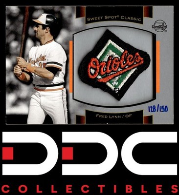 2003 Upper Deck Sweet Spot Classic #P-FL3 Fred Lynn Patch Cards #/150