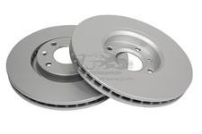 Bremsscheibensatz vorne beschichtet (Sys.Bosch) für Peugeot 308 