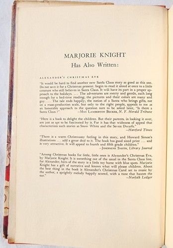 ALEXANDER'S BIRTHDAY by MARJORIE KNIGHT, Howard Simon, First Edition 1940 HCDJ - Foto 8 di 9
