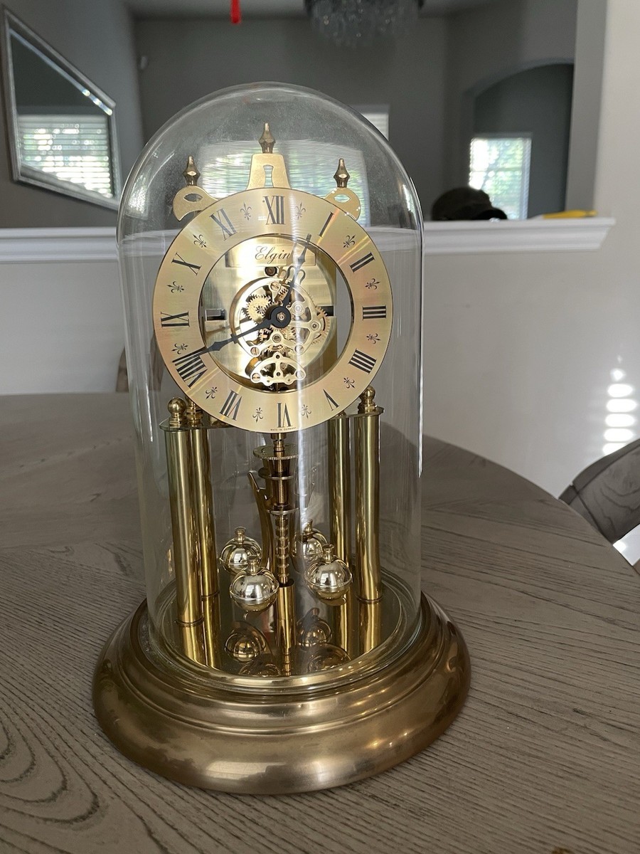 Vintages E49 Elgin S Haller 400 Day Anniversary Clock German 