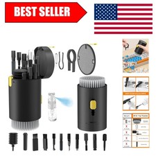 20-in-1 Portable Electronics Cleaning Kit with Retractable Brush  Mist Spray