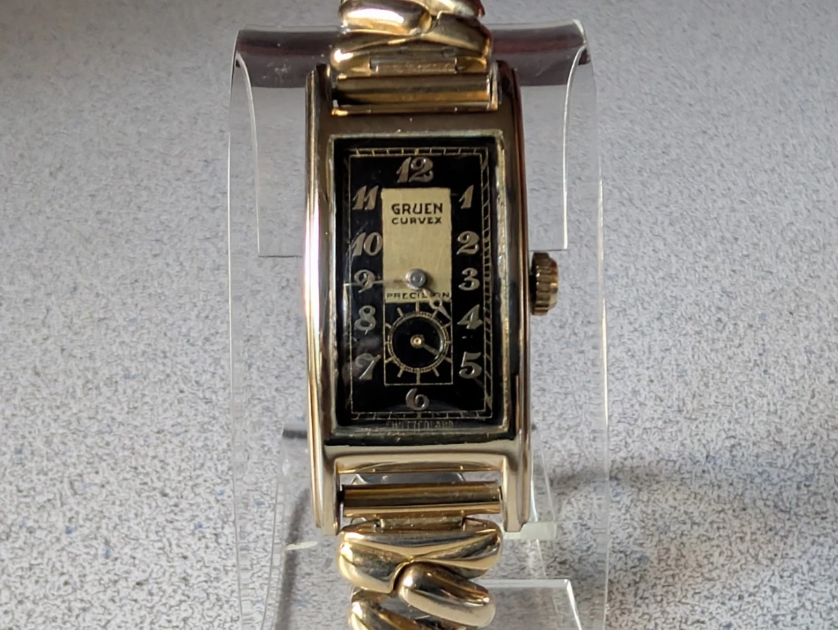 Gruen Curvex Gold Case Wristwatches for sale | eBay