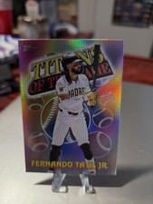 Topps Titans of the Game Fernando Tatis Jr. Insert Hologram #TOG-19 Padres