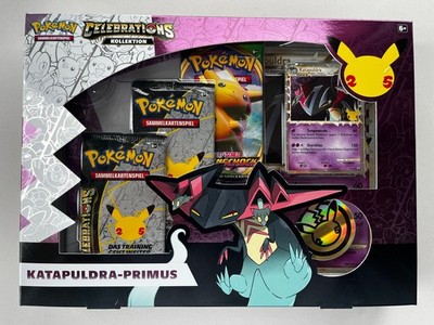 Pokémon - Celebrations Katapuldra-Primus Kollektion (DE) NEU/OVP