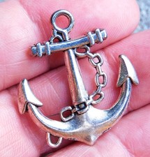 Anchor Charm Antique silver for jewelry making