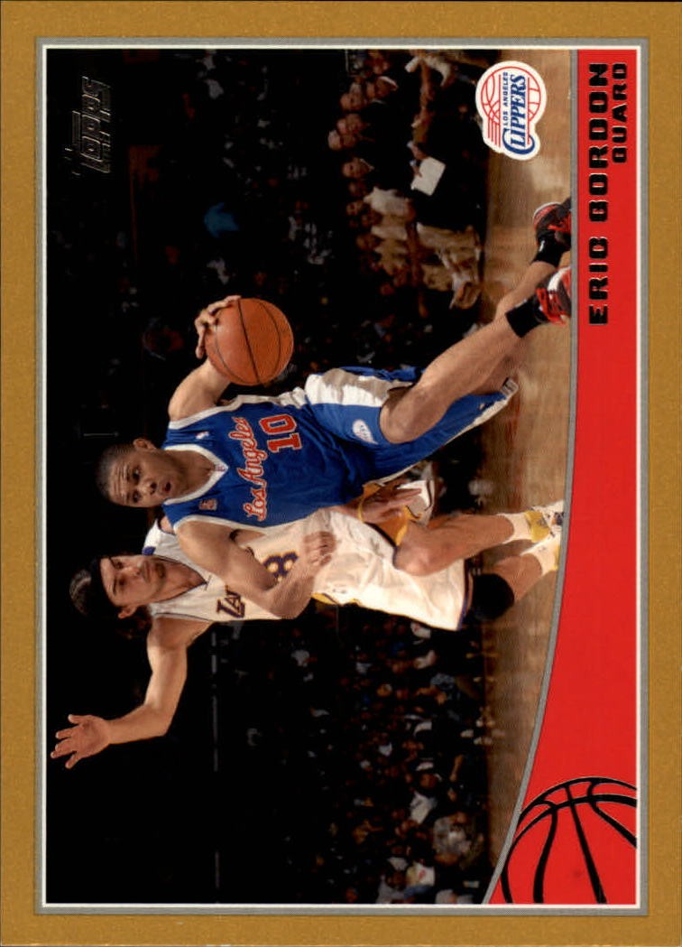 2009-10 Topps Gold #116 Eric Gordon Card /2009