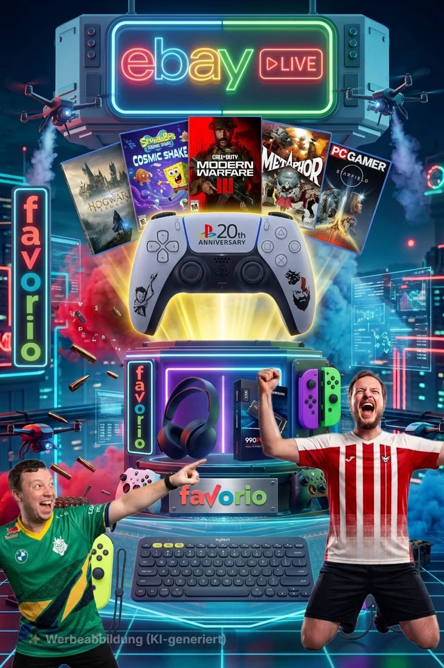 favorio Deals – Gaming Vol. 2: Neue Zocker-Highlights ab 1 €