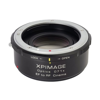 XPIMAGE 0.71X Speed Booster Mount Adapter Canon EF Lens to RF Cinema Camera