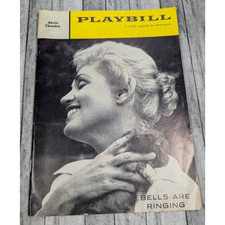 Playbill Bells Are Ringing Alvin Theatre Judy Holliday December 15, 1958