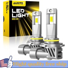 AUXITO 9005 HB3 LED Headlight Super Bright Bulbs Kit HIGH/LOW Beam 6500K White K
