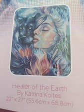 Diamond Art Club 22x27. 'Healer of The Earth' Round Drills. Brand New Sealed