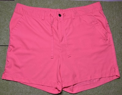 Magellan Outdoors Shorts Mens 1X Pink Lightweight Drawstring Casual Outdoor