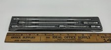 NEW! Snap On Tools 106BTMX 6 Pc 1/4” Drive Knurled Socket Extension Set Sealed