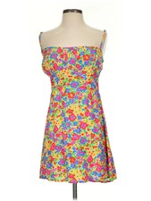 Faithfull the Brand Women Yellow Cocktail Dress S