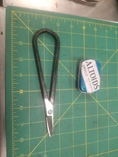 Vintage Wiss J-7 Silver Sheet Wire Snips, 7" Jewelry Making Tool USA Sharp