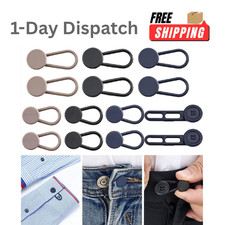 JANCAN 14Pcs Button Extenders for Jeans Pants