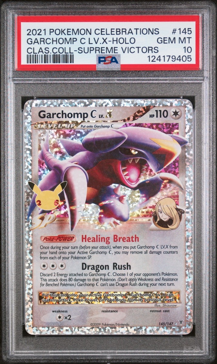 Garchomp C LV.X 145/147 Celebrations: Classic Collection