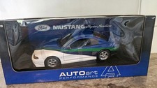 AUTOart 1998 Ford Mustang Super Stallion White/Green/Blue Scale 1;18