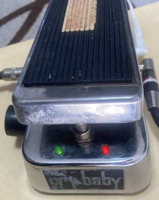 Jim Dunlop Cry Baby CB535 Guitar Effect Wah Pedal Chrome Model | eBay
