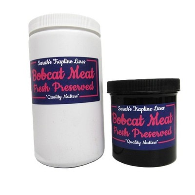 Fresh Ground and Preserved Bobcat Meat
