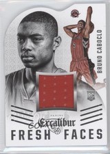 2014-15 Panini Excalibur Fresh Faces Die-Cut Jerseys Bruno Caboclo #3 0q0