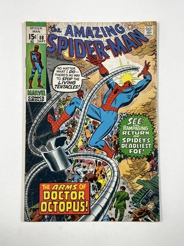 Amazing Spider-Man #88 6.0 FN John Romita Marvel Comics (1970) 🔑