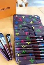 Luxury Makeup Brush Set With Case – Premium Soft Bristles – Full Face & Eye Kit”