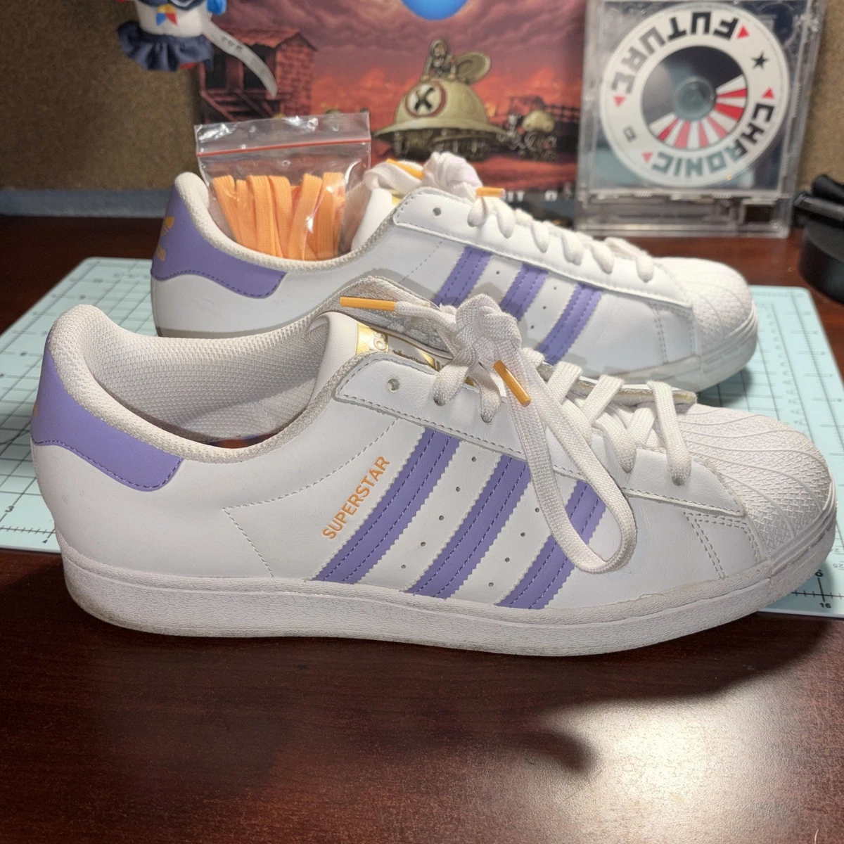 Adidas Superstar Purple for sale | eBay