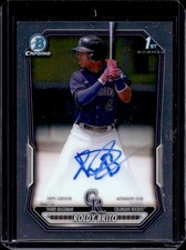 2026 Bowman Roldy Brito Chrome Auto Autograph 1st Prospect #CPA-RB Rockies