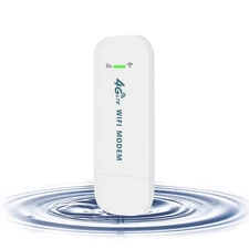 Portable Sim Hotspot 150Mbps 4G WiFi Dongle Unlocked Mobile WiFi Hotspot Wire...