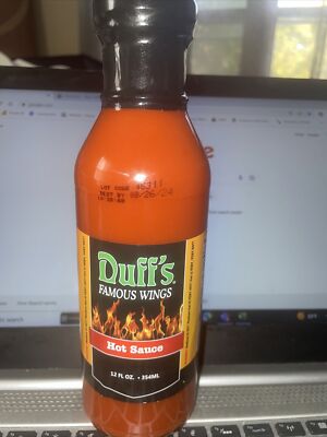 Duff s Famous Wings Hot Sauce 12 fl oz Buffalo Chicken Wings