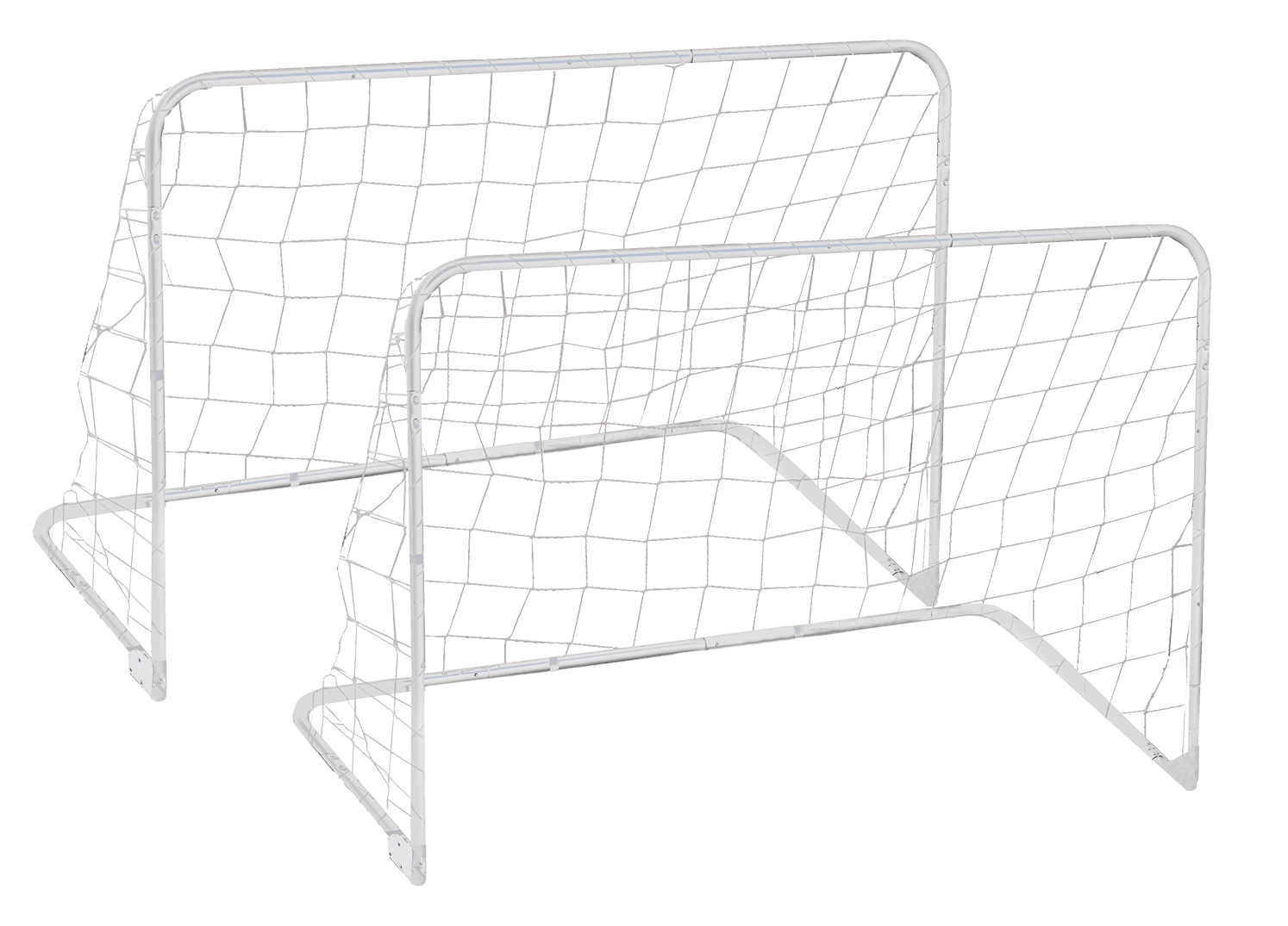 Garlando Train & Score Coppia di Mini Porte da Calcio 90x60 cm Richiudibili