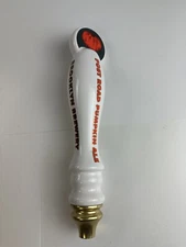 Brooklyn Brewery Post Road Pumpkin Ale Ceramic Beer Keg Tap Handle 12" Keg Bar