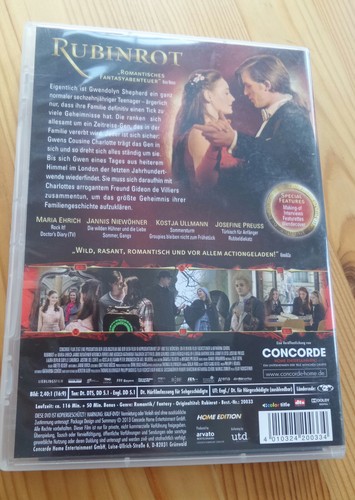 Edelstein-Trilogie | RubinRot-SaphirBlau-SmaragdGrün |DVD| *NEU*-Wertig - Bild 3 von 7