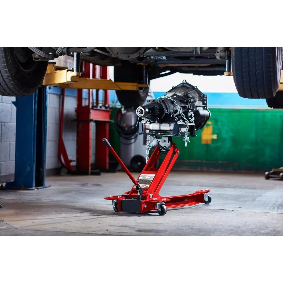 2000lb Capacity Low Profile Hydraulic Transmission Jack Heavy Duty