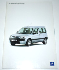 PEUGEOT PARTNER COMBI INC.ESCAPADE UK SALES BROCHURE JUNE 2003