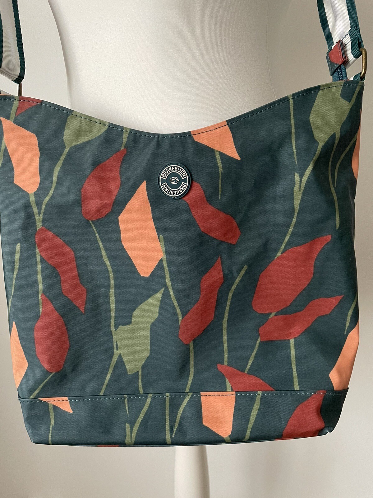 Brakeburn Crossbody Bag Turning Leaf Print eBay