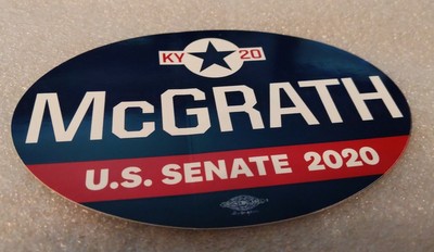 Amy McGrath US Senator Politician OFFICIAL CAMPAIGN BUMPER STICKER WINDOW DECAL