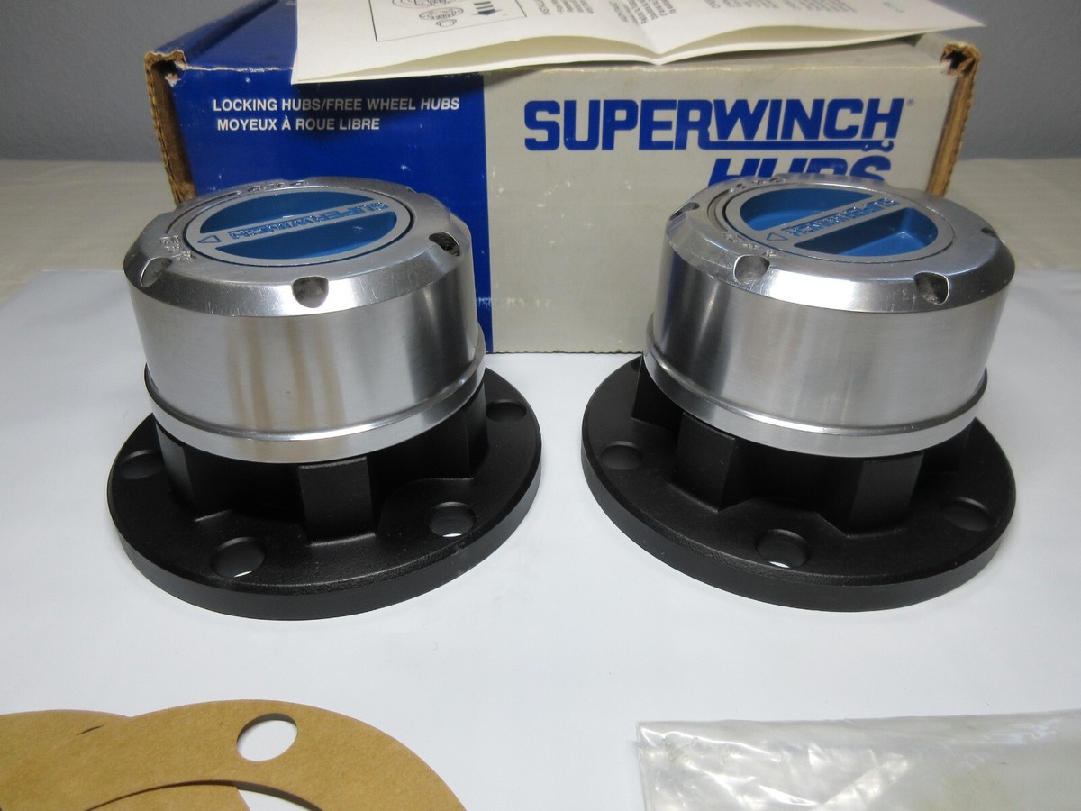NOS Superwinch Locking Hubs 400508 Warn M13 Dodge Power Wagon M37