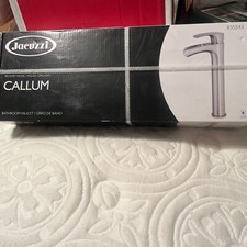 Jacuzzi Callum Brushed Nickel Raised Vessel Bathroom Sink Faucet