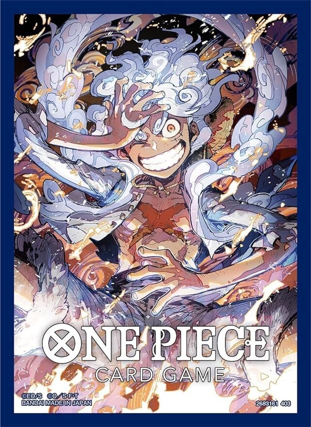 Blue Nika Monkey D Luffy 70 Sleeves ONE PIECE Card Game