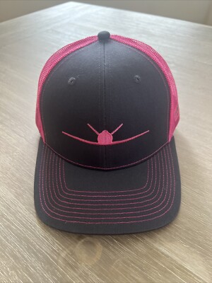 Cirrus Aircraft Pink Trucker Style Hat (NWOT)