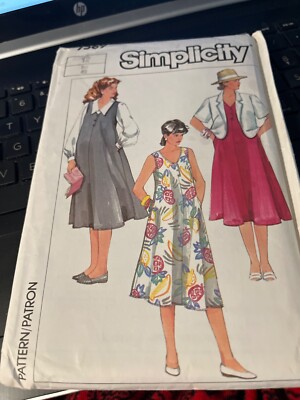Simplicity Sewing Pattern #7569 Misses' Maternity Dress Jumper and ...