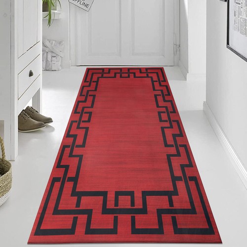 Non-Slip Long Hallway Runner Rug Bedroom Carpet Washable Rugs Kitchen Floor Mats - Picture 25 of 134